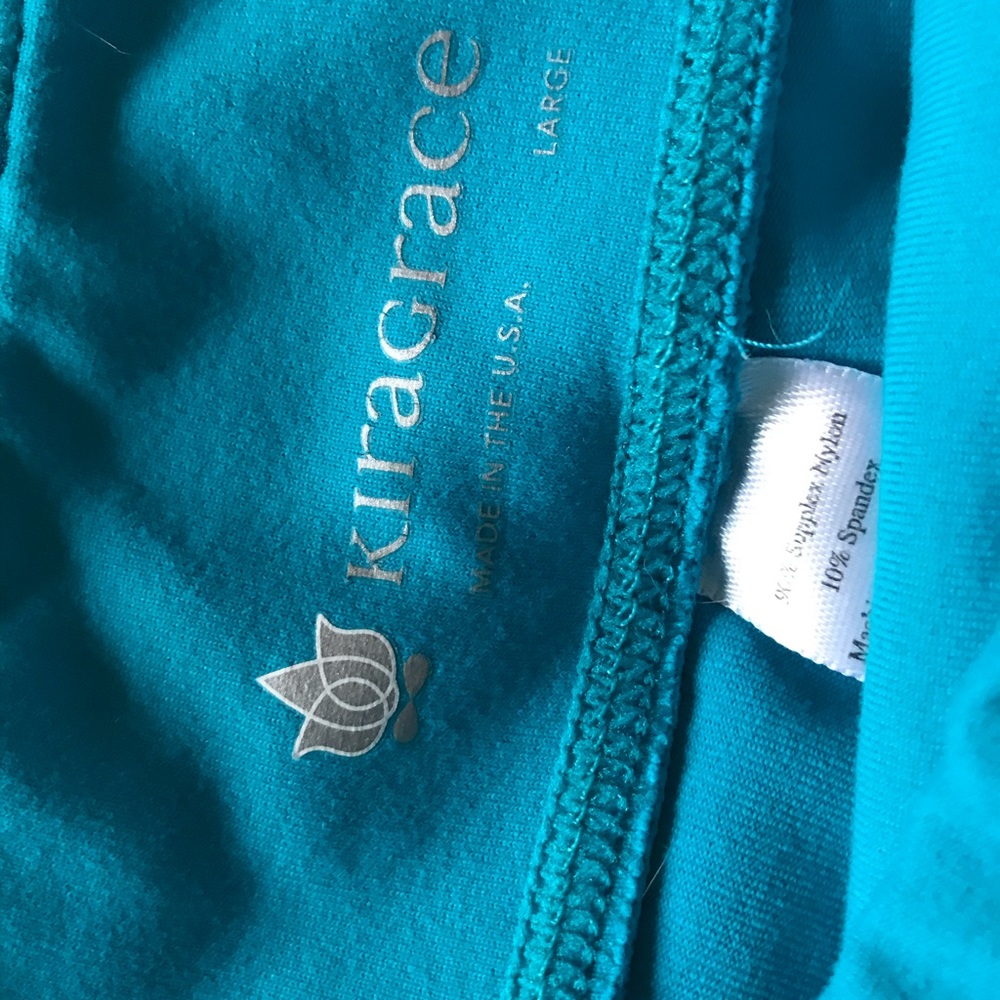 KiraGrace blue yoga pant